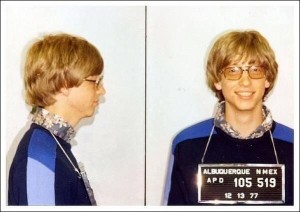 bill gates mugshot