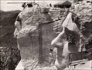 costruzione rushmore 1939