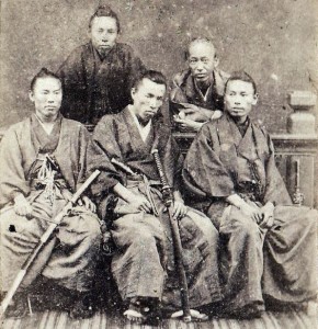 Japanese-Warriors-in-the-middle-late-1800s-1